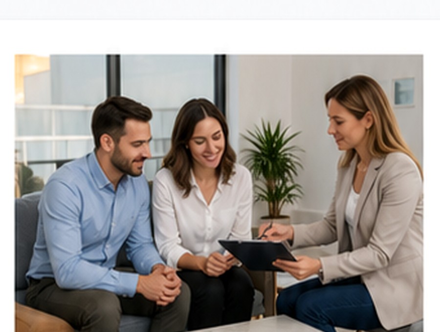 Landlord discussing cover with an insurance broker